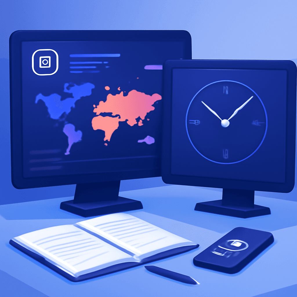 Horarios rotativos vs localizados para audiencias globales en Instagram: cuándo usar cada uno